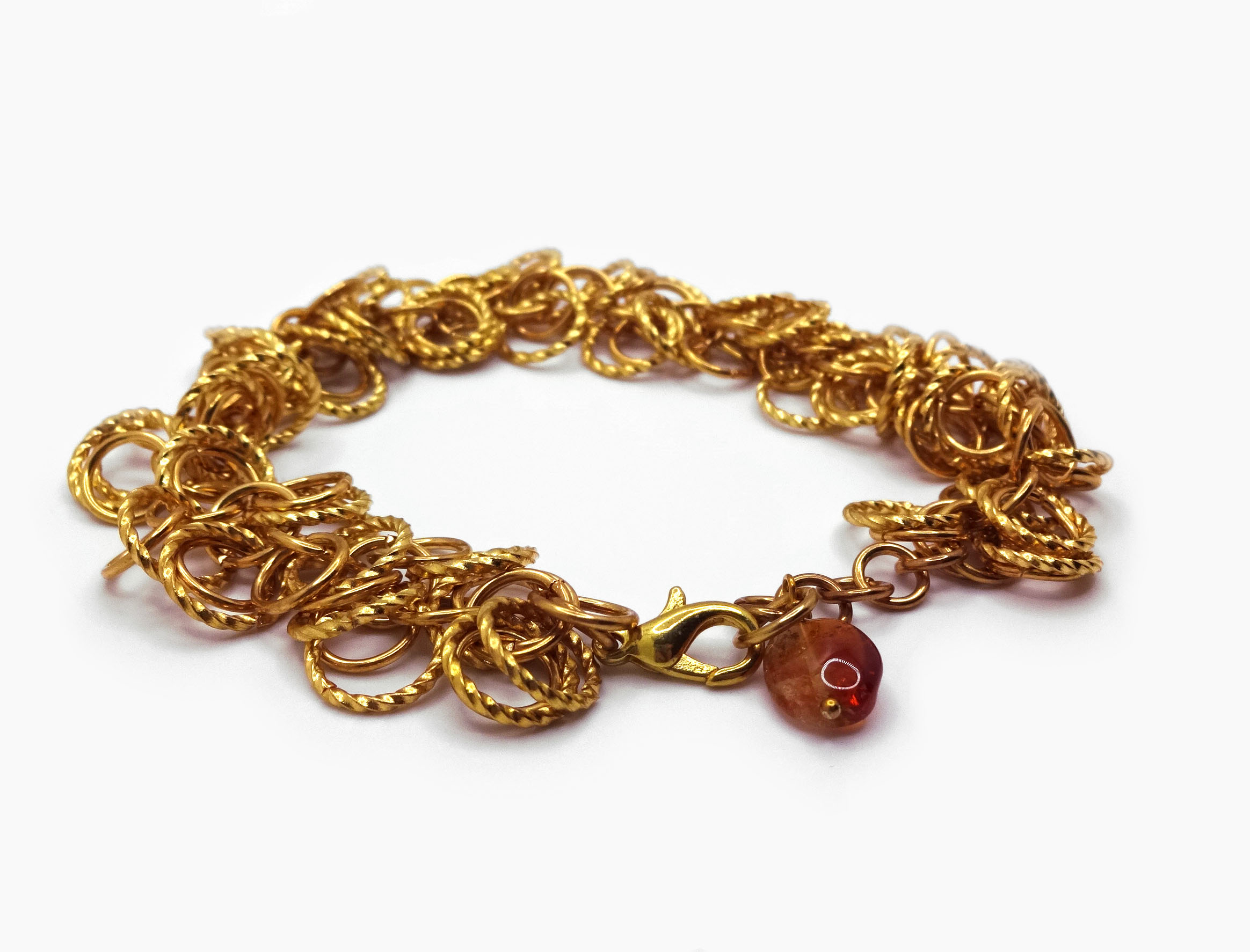 Sassy Swirl Gold Bracelet - Image 2